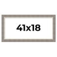 thumbnail image 1 of 41x18 Frame Grey Real Wood Picture Frame Width 2.75 Inches | Interior Frame Depth 0.5 Inches |, 1 of 8