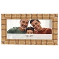 thumbnail image 1 of 41x20 Frame Beige Real Wood Picture Frame Width 3 inches | Interior Frame Depth 0.5 inches |, 1 of 8