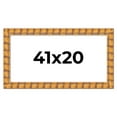 thumbnail image 1 of 41x20 Frame Beige Real Wood Picture Frame Width 3 inches | Interior Frame Depth 0.5 inches |, 1 of 8