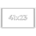 thumbnail image 1 of 41x23 Shadow Box High Gloss White Display Frame | 1.625 Inches Deep | 1 Inch Moulding Width | Solid, 1 of 4