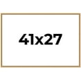 thumbnail image 1 of 41x27 Frame Beaded Gold Solid Wood Picture Frame | 0.75 Inches Moulding Width | Liscio Oro, 1 of 8