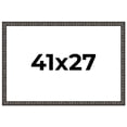 thumbnail image 1 of 41x27 Frame Black-Brown Medieval Solid Wood Picture Frame | 1.5 Inch Moulding Width | Gotham, 1 of 8