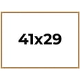 thumbnail image 1 of 41x29 Frame Beaded Gold Solid Wood Picture Frame | 0.75 Inches Moulding Width | Liscio Oro, 1 of 8