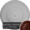 thumbnail image 1 of 42 1/2"OD x 4 5/8"P Springtime Ceiling Medallion (Fits Canopies up to 9 3/8"), Hand-Painted Brushed Mahogany, 1 of 14