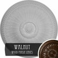 thumbnail image 1 of 42 1/2"OD x 4 5/8"P Springtime Ceiling Medallion (Fits Canopies up to 9 3/8"), Hand-Painted Walnut, 1 of 14
