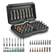 42 in 1 Magnetic Screwdriver Set with Detachable Ratchet Handle, Professional Screwdriver Kit Includes 42 Bits for Electronics Repair, DIY Projects, and General Maintenance