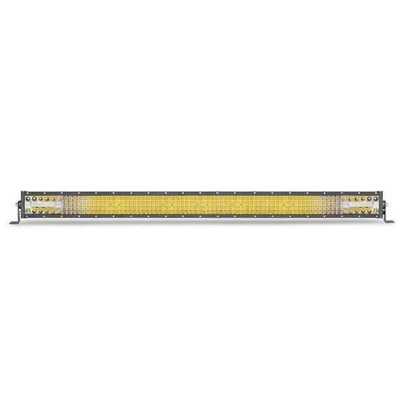 42" 1550W LED Work Light Bar Quad Tri Row Spot Flood Driving OffRoad Truck 41"