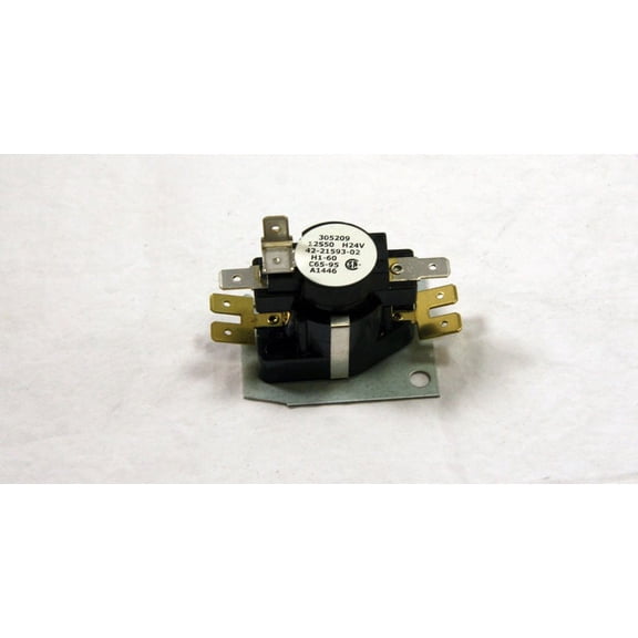 42-21593-02 Rheem 24V Spdt Sequencing Rly;C65-95 OEM 42-21593-02