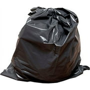 42-46 Gallon 2mil Extra Heavy Duty Contractor Garbage Bags, Puncture-Resistant, Made in USA, 37 X 43 (Black, 25 Bags)