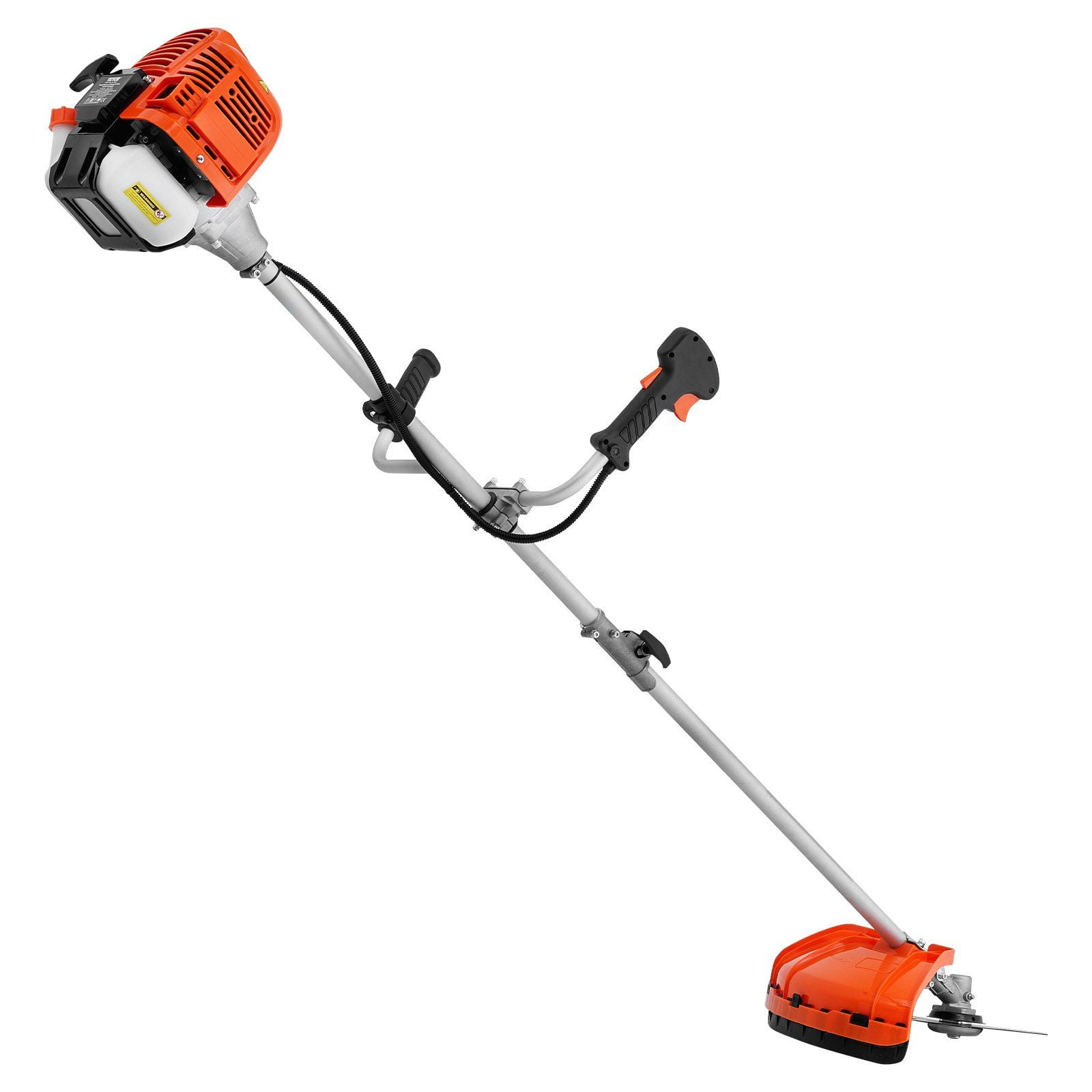 42.7CC 2-Stroke Gas Powered String Trimmer, 16.9" Cordless Design with Shoulder Strap & 3T Blade, Multi-Functional Lawn Edger and Weed Eater for Efficient Grass Cleaning