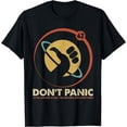 thumbnail image 1 of 42 Answer to Life Universe Everything Don't Panic Funny Gift T-Shirt, 1 of 4
