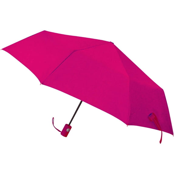 42 Auto open super mini umbrella, windproof frame, color matching rubber spray handle