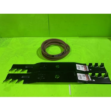 RUSSO Blade & Belt Combo Kit For 54" Deck – Fits John Deere 425, 445, 455 Mowers (Replaces M112269 GY20569)