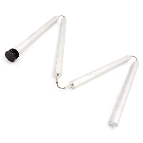42" Blue Lightning Aluminum/Zinc Anode Rod, Hex Plug, Flexible (4 sections)