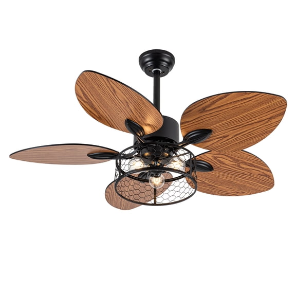 42 Ceiling Fan with Light & Remote - No Bulb Included