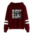 thumbnail image 1 of 42 DUGG Go Again Pocketless Parallel Bars Sleeve Sweatshirt HipHop Style, 1 of 1