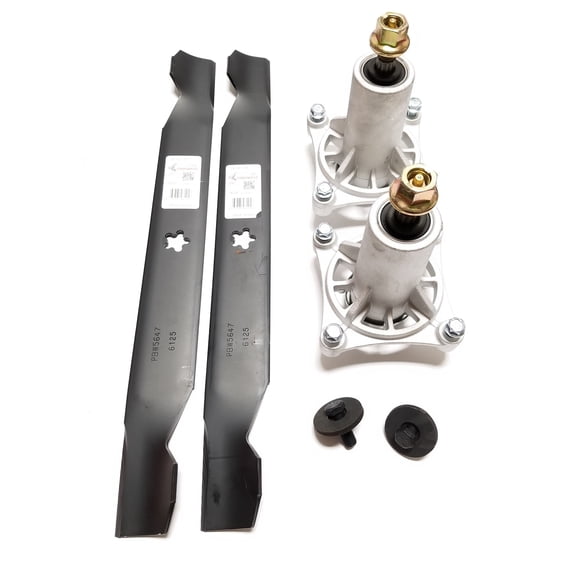 42" Deck Rebuild Kit for Newer Craftsman/Ariens Mowers Replaces 187292 Spindles & 138971 Blades