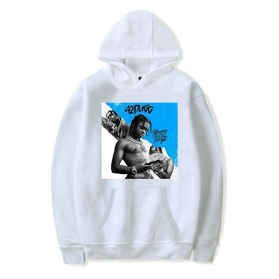 42 Dugg Hoodie Merch Winter For Men/Women Unisex Long Sleeve Sweatshirt Hooded Trend Cosplay Streetwear Top