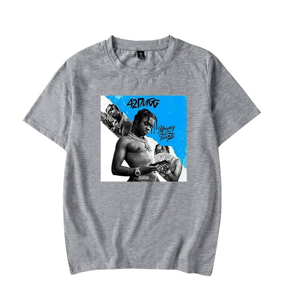 42 Dugg Merch T-Shirt Summer For Men/Women Unisex Short Sleeve Tshirt Cosplay Trend Streetwear Top