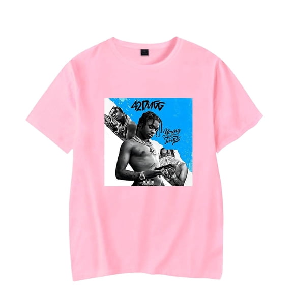 42 Dugg Merch T-Shirt Unisex Short Sleeve Tshirt Cosplay Trend Streetwear Top Fashion Tee