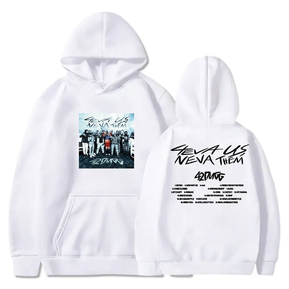 42 Dugg Tracklist & New Logo 2024 Rapper Merch Unisex Hoodie Graphic