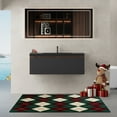 thumbnail image 1 of 42'' Floating Bathroom Vanity with Sink Combo, Modern Wall-Mounted Striped Bathroom Storage Cabinet with Soft-Close Drawer and Quartz Sand Basin, Smoked Walnut, 1 of 10