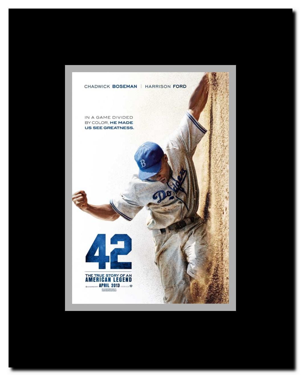 42 Framed Movie Poster