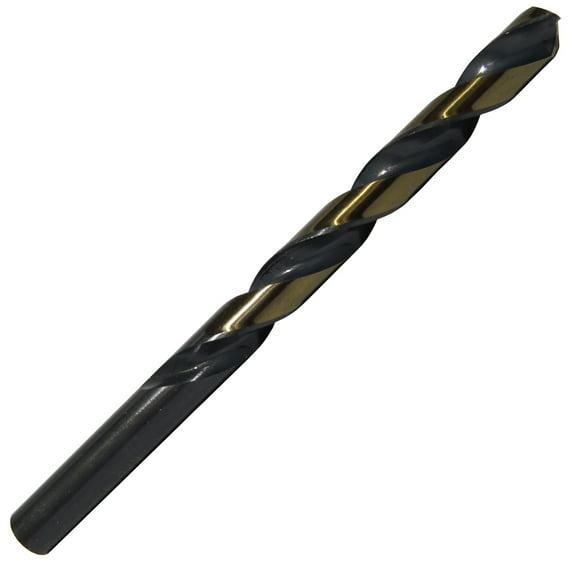 #42 HSS Black & Gold KFD Split Point Jobber Length Drill Bit, Killer Force Drill Bit, Pack of 12