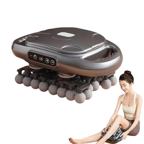 42-Head Massage Deep Tissue, Ergonomic Back Massager for Bigger Muscle Areas, Deep Tissue Percussion Massager for Neck, Leg, Back, Foot