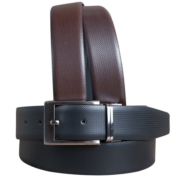 42 In COMFYTACK 100% Pure Italian Cow Genuine Leather Dress Belt Formal Black