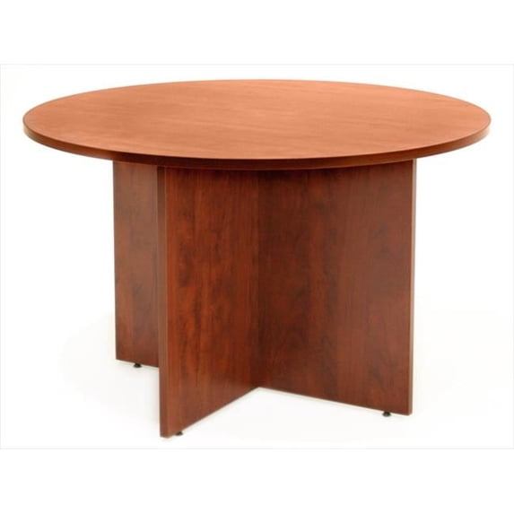 42 In. Round Conference Table - Cherry