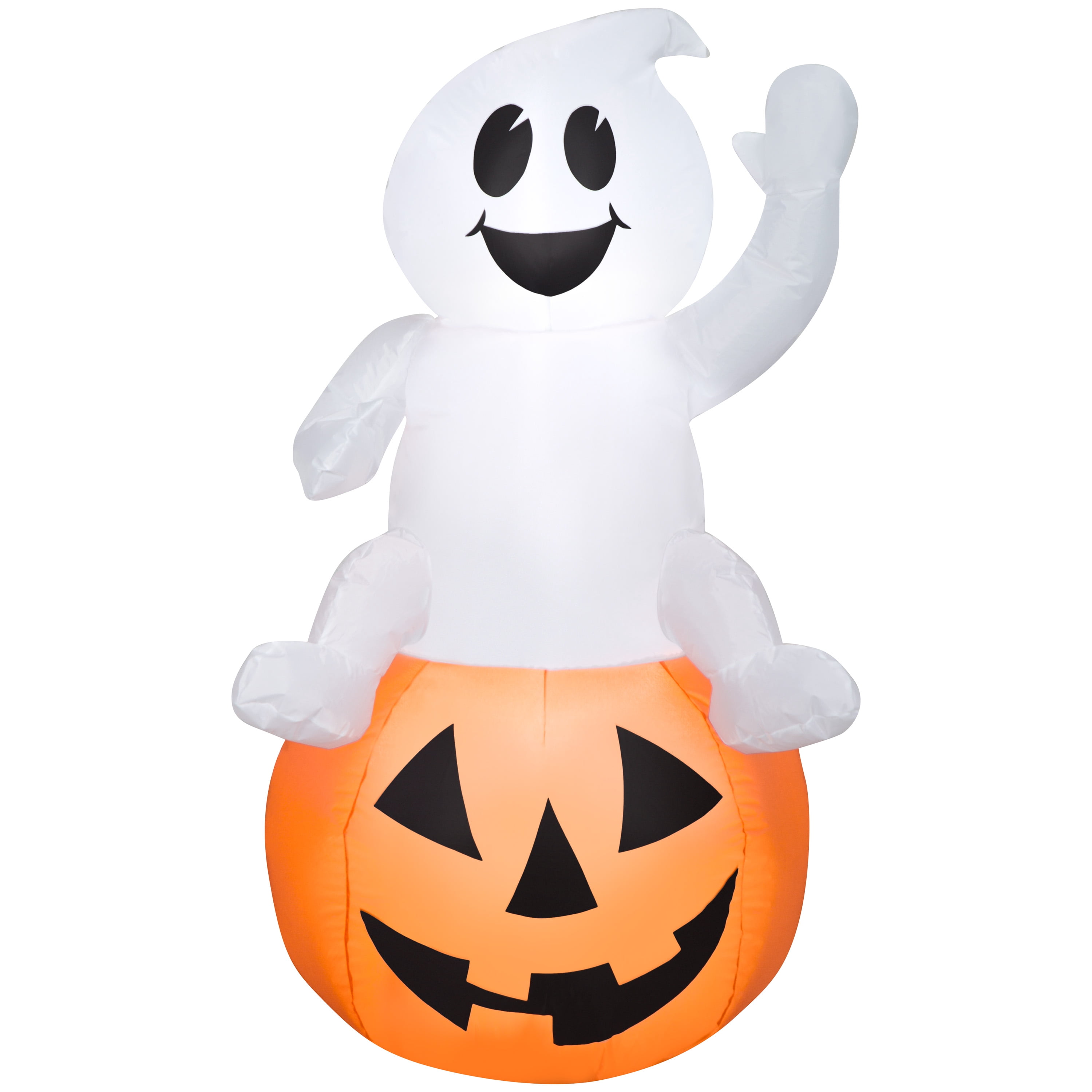 42 Inch Baby Ghost on Pumpkin for Halloween by Airblown Inflatables