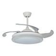 thumbnail image 1 of 42-Inch Ceiling Fan with LED Light, Remote Control, 6 Wind Speeds, Energy-Efficient, Quiet Operation, Pure Copper Motor for Home, 1 of 7