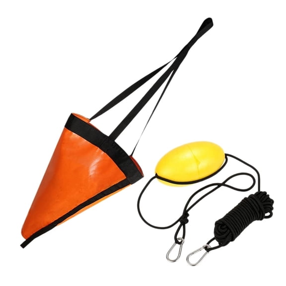 42 Inch Drift Sock Anchor Sea Boat Anchor Drogue Tow Rope Harness Kit For Lake River Anchoring Trolling Bag ,Versatile