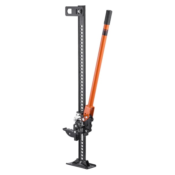 42 Inch Farm Jack 3.18 Ton 7000 lbs Capacity Heavy Duty Ratcheting Lift Jack 5.12 to 36.6 Inch Lifting Range for Tractor Truck SUV Off Road