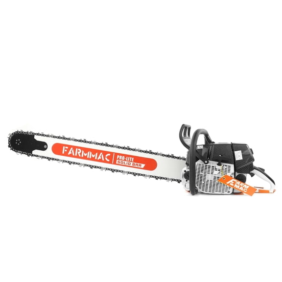 FARMMAC 42in 92cc Gas Chainsaw , 2-Cycle Gasoline Power Chain Saws, 5.2KW 7HP All Parts Compatible with MS660 G660 (With 42" Alloy Bar & Chain)