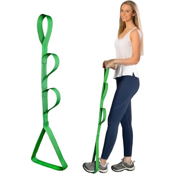 42 Inch Leg Lifter - Leg Lifter Strap Rigid with Multi Loops - Leg Lifter After Hip Replacement,Leg Lifter for After Knee Surgery,Leg Lifters Getting Legs in and Out of Bed,Car,Couch,Wheelchair