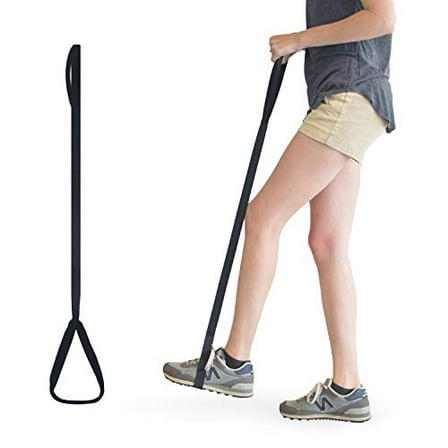 42 Inch Long Leg Lifter - Durable & Rigid Hand Strap & Foot Loop - Ideal Mobility Tool for Wheelchair,Hip & Knee Replacement Surgery
