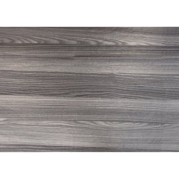 42-Inch Media Entertainment Center | Open Shelf for AV Units and Gaming Components | Contemporary Grey Laminate Finish | Sturdy Support for TVs up to 89 Inches