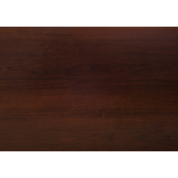 42-Inch TV Console with Cherry Finish and Space-Saving Feature for Home Use