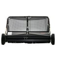 thumbnail image 1 of 42 Inch Tow Behind Lawn Sweeper 12 cu ft Heavy Duty Grass and Leaf Collector with Dumping Rope Adjustable Height for Debris, 1 of 6