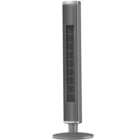 42 Inch Tower Fan for Bedroom,90°Oscillating Tower Fan with Remote Control,LED Display Standing Floor Fan that Blow Cold Air for Indoors with 6 Speeds,4 Modes and 24-Hour Timer - Gray