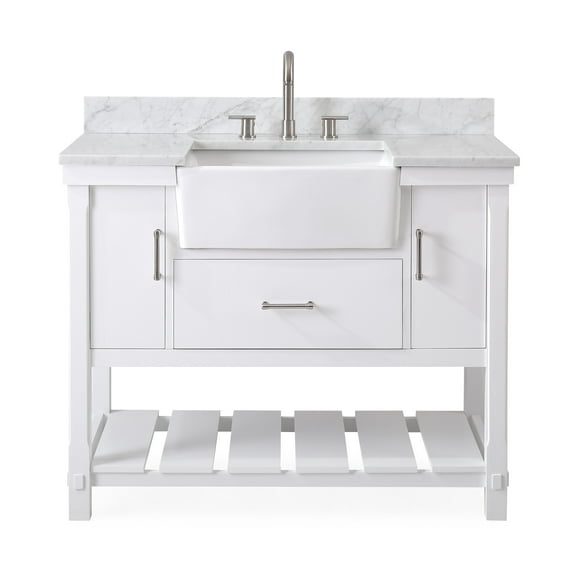 42-Inches Kendia Farmhouse Sink Bathroom Vanity