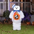 thumbnail image 1 of 42" Inflatable Halloween Stay-Puft Marshmallow Man, 1 of 4