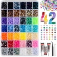 thumbnail image 1 of 42 Mixed Colors Resin Jelly Rhinestones with Tweezers for Crafting, 32,000Pcs 3mm Bedazzling Crystals for DIY Crafts, Clothing, Tumblers, Mugs, Shoes, Fabric Decor, Nail Art, Makeup, 1 of 12