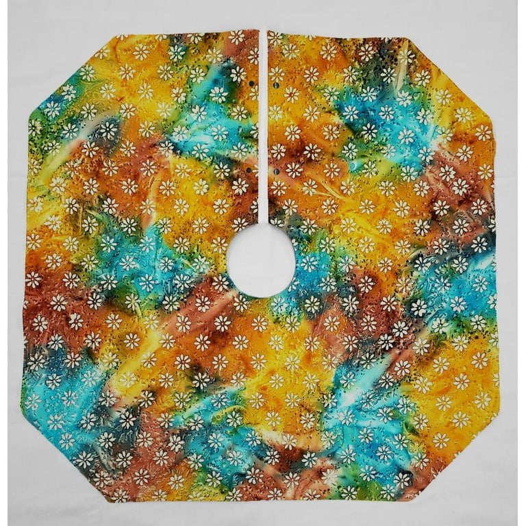 Tie dye tree skirt hotsell
