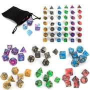 42 PCS/Set Dungeons & Dragons MTG Polyhedral Game Dice Six-Color DND RPG Dice