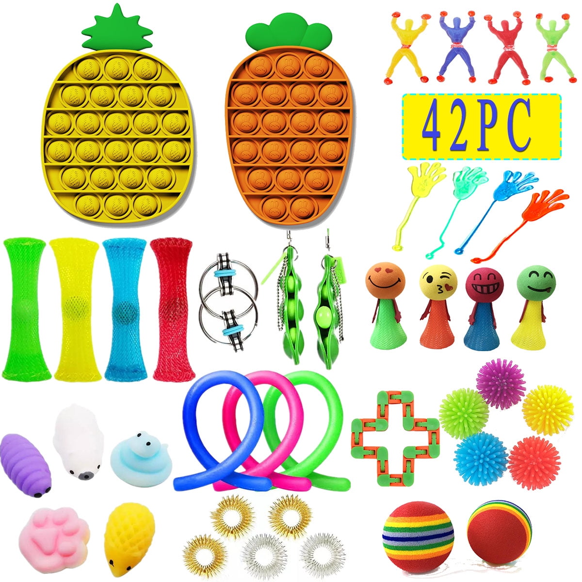 42 PCs Figetget toy Special Toys Assortment for Birthday Party Favors