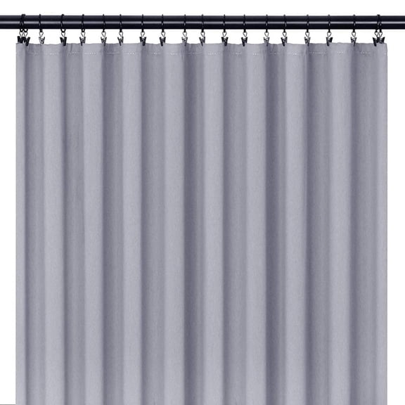 42 Pack Openable Curtain Rings with Clips, 1 Inch Interior Diameter, Heavy Duty Rustproof Decorative Vintage Drapery