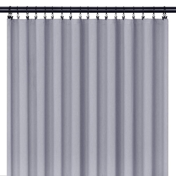 42 Pack Openable Curtain Rings with Clips, 1 Inch Interior Diameter, Heavy Duty Rustproof Decorative Vintage Drapery